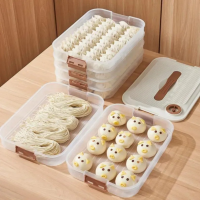 Контейнер пластиковый двухъярусный для заморозки вареников и пельменей MA-807