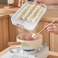 Контейнер пластиковый двухъярусный для заморозки вареников и пельменей MA-807