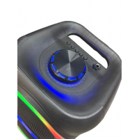 Портативная акустическая колонка MS-2054BT, Bluetooth, USB, SD, FM, AUX, RGB-подсветка, 50 Вт