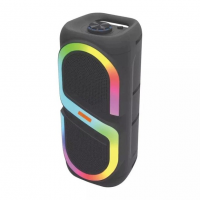 Портативная акустическая колонка MS-2054BT, Bluetooth, USB, SD, FM, AUX, RGB-подсветка, 50 Вт