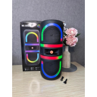 Портативная акустическая колонка MS-2048BT, Bluetooth, USB, SD, FM, AUX, RGB-подсветка, 50 Вт