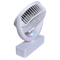 Вентилятор настольный Desktop Loop Fan F23, аккумуляторный, 5 скоростей, дисплей, таймер,