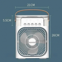 Вентилятор с водяным охлаждением Air Cooler Fan F4, с увлажнителем, подсветкой, 3 режима, таймер