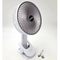 Вентилятор на прищепке и ручной B1, аккумуляторный, 3 скорости, подставка для телефона
