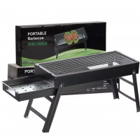 Мангал складной для барбекю и гриля, 60×35×25 см, MA-533