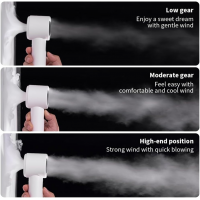 Вентилятор ручной SKR-F638  с аккумулятором, цифровым дисплеем