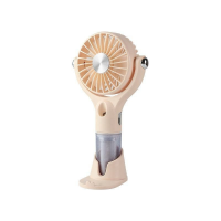 Вентилятор ручной Spray Fan LX633Y, с аккумулятором, увлажнителем, подставкой для телефона, Type-C