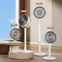 Вентилятор 4 в 1 Vertical Fan S34, с аккумулятором, регулируемая ножка, 5 скоростей, Type-C