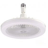 Вентилятор-лампа с цоколем в патрон, AT-2521D, LED, 3 режима