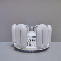 Вентилятор-лампа с цоколем в патрон, AT-2524D, 60W, U-образные лампы