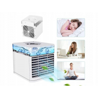Водяной охладитель воздуха (мини-кондиционер) Ultra Air Cooler AT-2561L, с подсветкой, 3 режимама