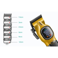 Машинка для стрижки VGR V-886C, аккумуляторная, 9000 об/мин, 3200 мА·ч Машинка для стрижки VGR V-886C, аккумуляторная, 9000 об/мин, 3200 мА·ч