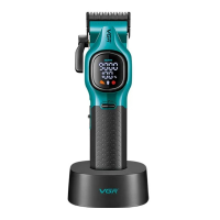 Машинка для стрижки VGR V-886C, аккумуляторная, 9000 об/мин, 3200 мА·ч Машинка для стрижки VGR V-886C, аккумуляторная, 9000 об/мин, 3200 мА·ч