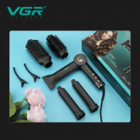 Фен-стайлер VGR V-483, 5 насадок, 1000–1300 Вт, BLDC мотор Фен-стайлер VGR V-483, 5 насадок, 1000–1300 Вт, BLDC мотор