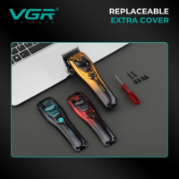 Машинка для стрижки VGR V‑668 Vector Motor 8000‑11000 RPM, аккумуляторная, 6 насадок Машинка для стрижки VGR V‑668 Vector Motor 8000‑11000 RPM, аккумуляторная, 6 насадок