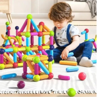 Магнитный конструктор SKY Magnetic Sticks, 26 палочек, 10 шариков, 36 деталей Магнитный конструктор SKY Magnetic Sticks, 26 палочек, 10 шариков, 36 деталей