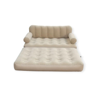 Надувной диван‑трансформер, 190×150×65 см, с насосом для кемпинга Надувной диван‑трансформер, 190×150×65 см, с насосом для кемпинга