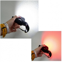 Налобный фонарик COBBL 008, с красным и белым светом, аккумуляторный Налобный фонарик COBBL 008, с красным и белым светом, аккумуляторный