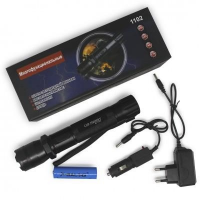 Фонарик ручной Bailong BL-1102, с функцией отпугивателя, аккумуляторный