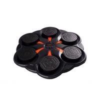 Тренажёр для бокса настенный 25D-4, со светом, музыкой, Bluetooth и перчатками