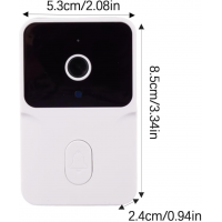 Дверной звонок Mini Doorbell, аккумуляторный, с Wi-Fi, камерой, датчиком движения и ночным видением