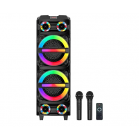 Акустическая система ZQS8231, с Bluetooth 5.0, 2 радиомикрофонами, USB, SD, FM