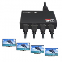 HDMI разветвитель на 4 порта HDMI SPLITTER 1×4
