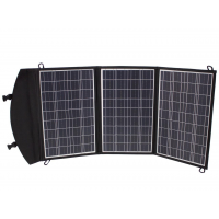 Солнечная панель складная портативная 100W, монокристаллическая, IP65