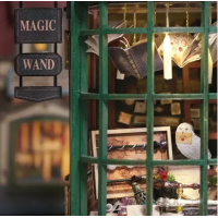 Румбокс «Магазин магии Гарри Поттера», F-032-B, с защитным куполом, LED-подсветкой