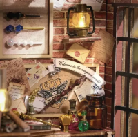 Румбокс «Магазин магии Гарри Поттера», F-032-B, с защитным куполом, LED-подсветкой