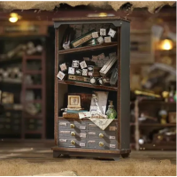 Румбокс «Магазин магии Гарри Поттера», F-032-B, с защитным куполом, LED-подсветкой