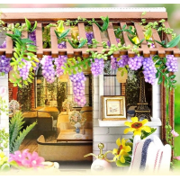 Румбокс «Уютный уголок», QT-087, с защитным куполом, LED-подсветкой