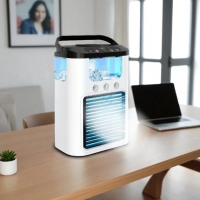 Мини-кондиционер Ice Cooler K918, с увлажнением, LED-подсветкой, 3 режима, USB Мини-кондиционер Ice Cooler K918, с увлажнением, LED-подсветкой, 3 режима, USB