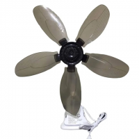 Настольный вентилятор с прищепкой 275F, сетевой, 5 лопастей, с регулировкой наклона Настольный вентилятор с прищепкой 275F, сетевой, 5 лопастей, с регулировкой наклона