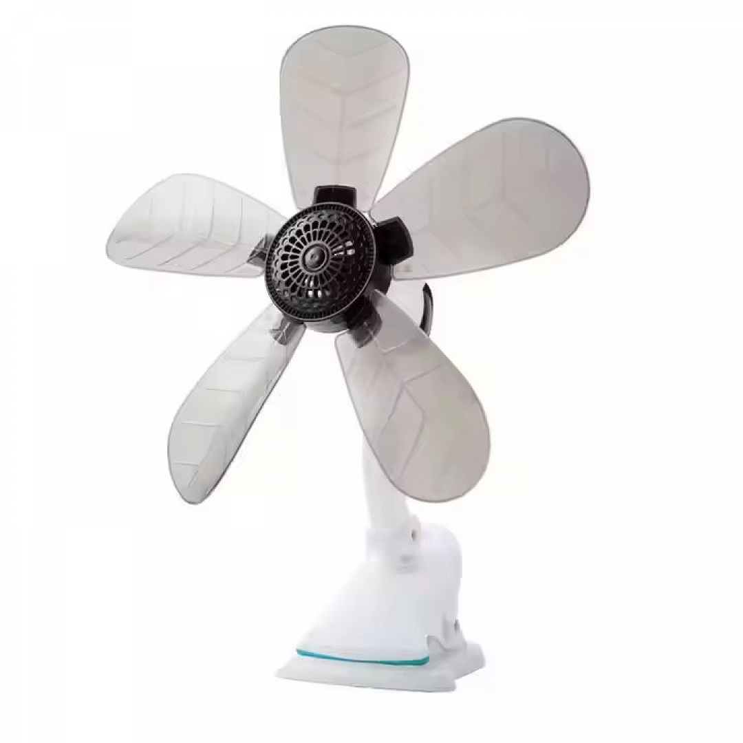Настольный вентилятор с прищепкой 275F, сетевой, 5 лопастей, с регулировкой наклона Настольный вентилятор с прищепкой 275F, сетевой, 5 лопастей, с регулировкой наклона