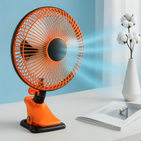 Настольный вентилятор с прищепкой F2507, 25 Вт, 2 режима, с регулировкой наклона