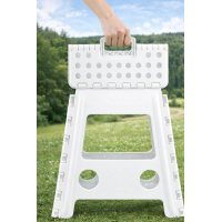 Складной пластиковый стул KAR86, 39×29×22 см, с ручкой Складной пластиковый стул KAR86, 39×29×22 см, с ручкой