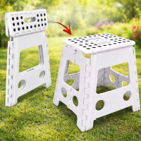 Складной пластиковый стул KAR86, 39×29×22 см, с ручкой Складной пластиковый стул KAR86, 39×29×22 см, с ручкой