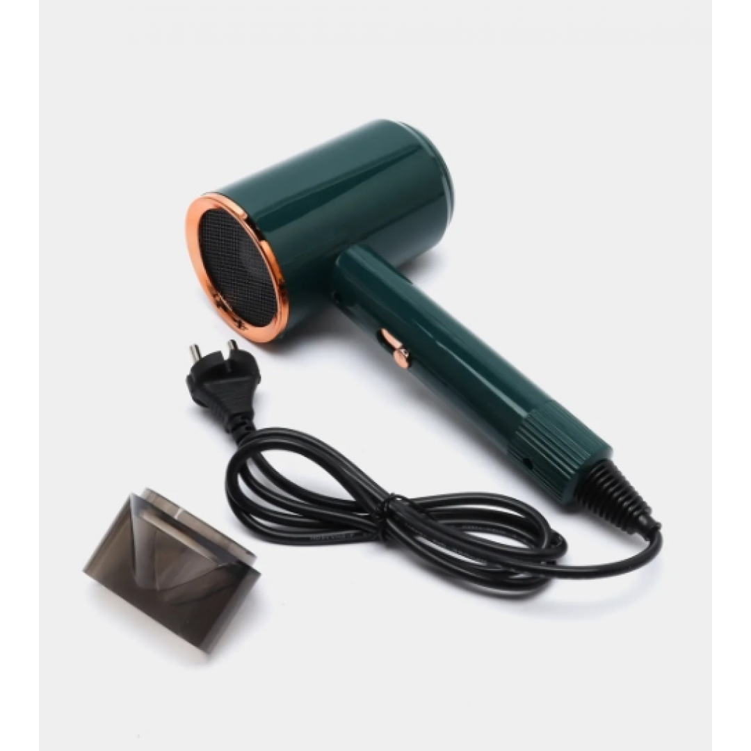 Фен для укладки волос Sutai ST-402, складной, 2000 Вт, 2 скорости, с насадкой Фен для укладки волос Sutai ST-402, складной, 2000 Вт, 2 скорости, с насадкой