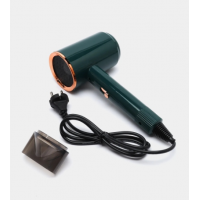 Фен для укладки волос Sutai ST-402, складной, 2000 Вт, 2 скорости, с насадкой