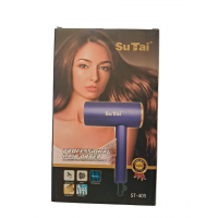 Фен для укладки волос Sutai ST-405, 3000 Вт, 2 скорости, с насадкой Фен для укладки волос Sutai ST-405, 3000 Вт, 2 скорости, с насадкой
