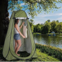 Автоматическая палатка душ-туалет, 120×120×190 см, складная, с чехлом