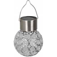 Садовый солнечный светильник Crystal Garden Light, подвесной, 11,5×8 см