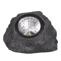 Садовый солнечный светильник Garden Light Stone, светодиодный, декоративный камень