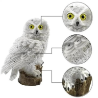 Садовый солнечный светильник "Сова" 834-12, LED, 1,2 Вт, IP65