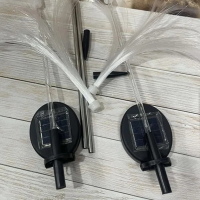 Садовый солнечный светильник Фонтан RGB, 85×38 см, IP64, комплект 2 шт. Садовый солнечный светильник Фонтан RGB, 85×38 см, IP64, комплект 2 шт.