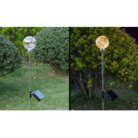 Садовый солнечный светильник Шар CC240403, 20 LED, 70 см, комплект 2 шт. Садовый солнечный светильник Шар CC240403, 20 LED, 70 см, комплект 2 шт.