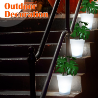 Садовый вазон с подсветкой Garden Light Vase, 4 LED,