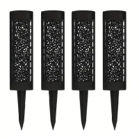 Садовый солнечный светильник Garden Light 10, ажурный, комплект 4 шт.