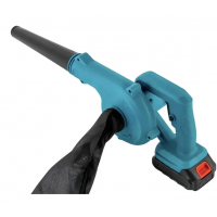 Воздуходувка-пылесос аккумуляторная, 600 Вт, с функцией всасывания